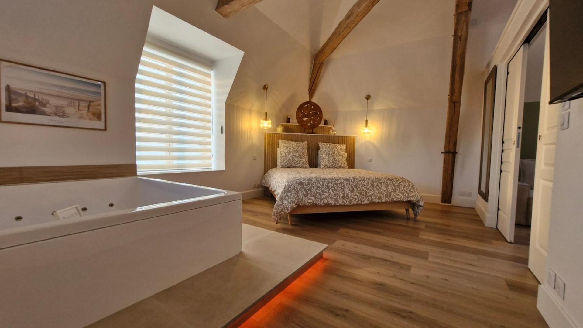 La Suite Nature Jacuzzi Au Coeur Du Chateau De Boissettes Exteriör bild